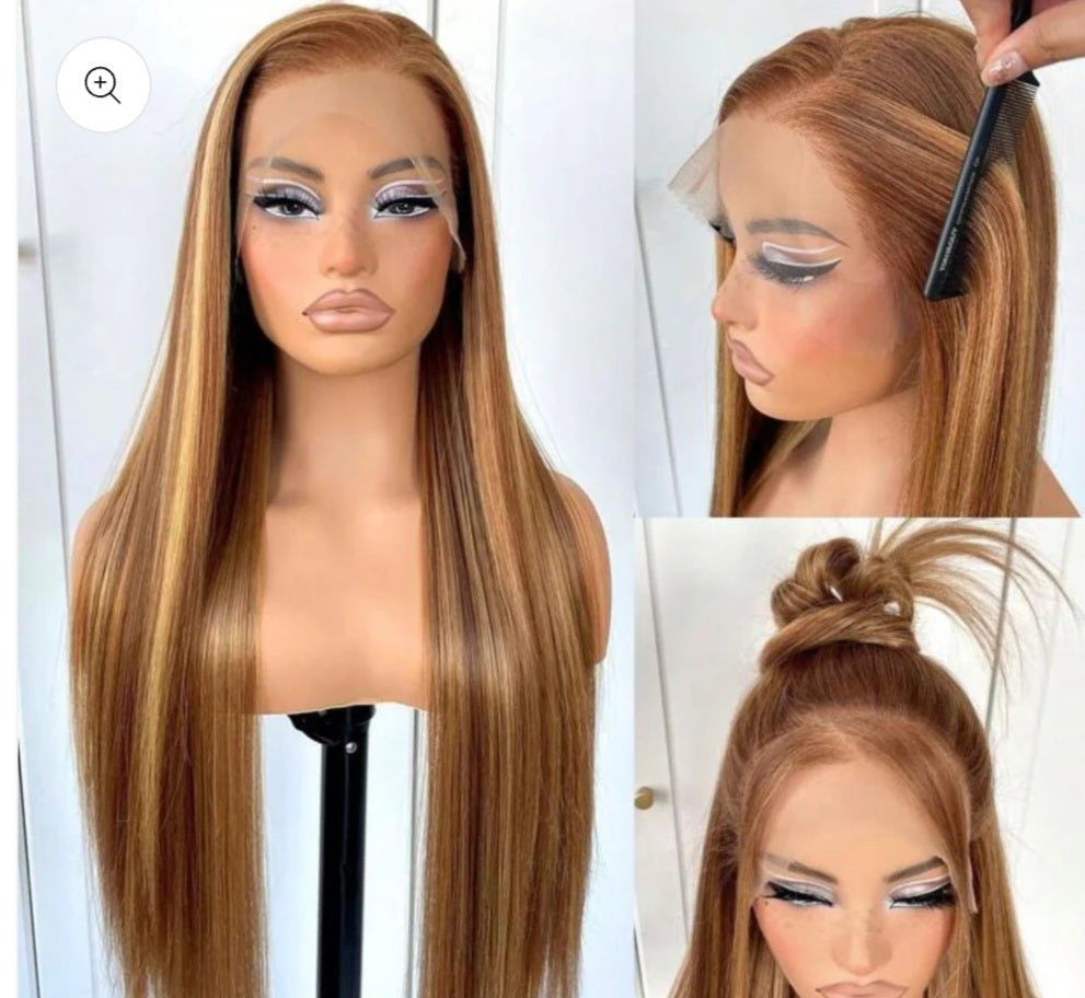 3pc Luxury business wig combo +6pc wig installation kit